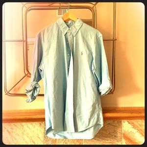 Blue Men’s Large Ralph Lauren Shirt